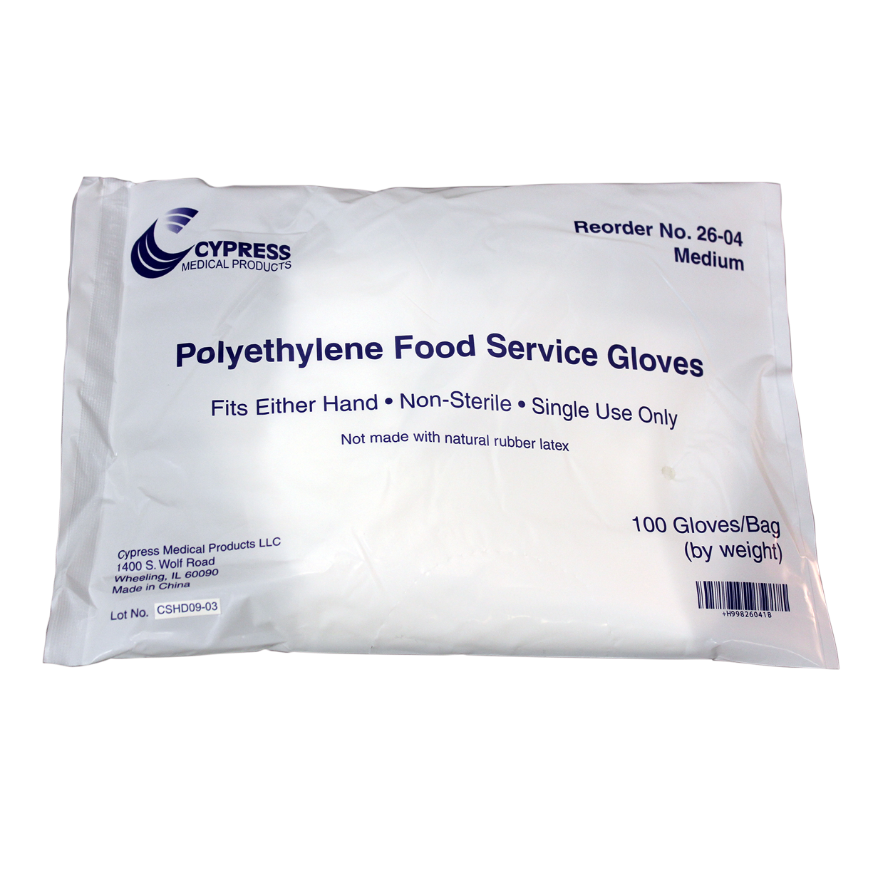 FOOD GUARD® Polyethylene Gloves